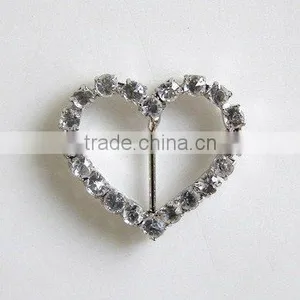 Heart Shape Belt Buckle With Rhinestones thumbnail-1