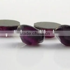 DMC Hot Fix Rhinestones Round Shape & Flatback & Glass Crystal Material in Light Amethyst thumbnail-4