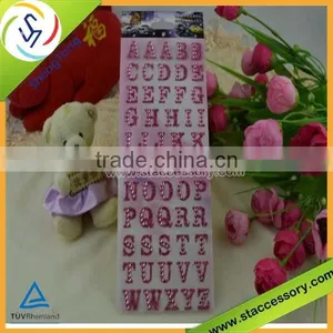 Wholesale DIY Glitter Gold Letter Stickers thumbnail-4