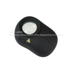 HS113 Forensic Magnifier With Light UVA(365nm) UVC(254nm) Laser(980nm) White,10× Amplification Double Lens With Anti UV thumbnail-1