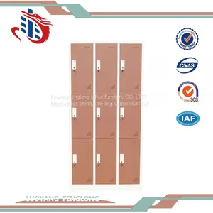 Metal Steel 9 Door Storage Locker Swimming Pool Storage Locker thumbnail-1