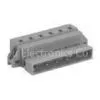 Gray Male MCS Connector, Plug - In Connection With Fixing Flanges SP475/SP478 thumbnail-1