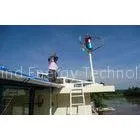 OEM House Rooftop Maglev Vertical Axis Wind Turbine 1000W 3000W thumbnail-1
