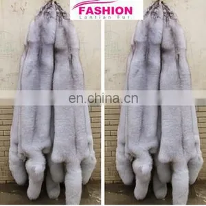 Hot Selling Blue Fox Fur Skin / Natural Blue Fox Fur Skin / High Quality Cheap Fox Fur Skin thumbnail-3
