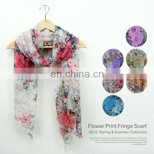 Flower Print Scarves for Fall 2012 thumbnail-1