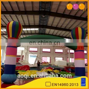 Aoqi Design Fire Balloon Inflatable Arched Door for Sale thumbnail-1