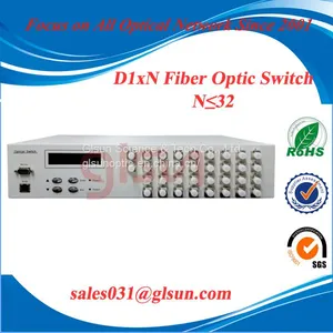 Multi-channel D1*32 D1xN Rack-mounted Fiber Optical Switch for Cable Monitoring and Maintaining thumbnail-1