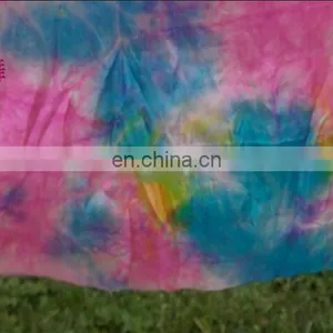 P-9074 New Arrival Dyed 100% Real Silk Long Belly Dance Fan Veil With Size 1.8m and 1.5m thumbnail-6