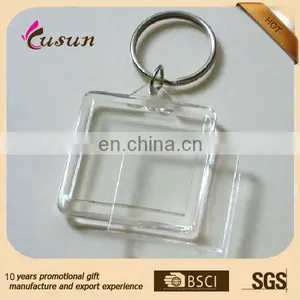 High Quality Blank Acrylic Plastic Keychain thumbnail-1