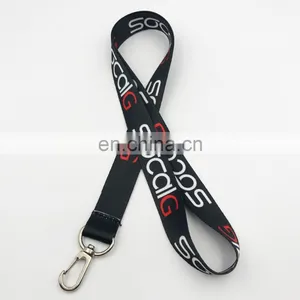Card Holder Neck Strap Printing Luminated Tubular Lanyard thumbnail-2
