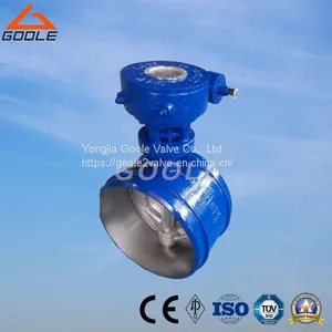 Worm Gear Box Butt Welded End Metal Sealing Butterfly Valve (GA363H/F) thumbnail-1