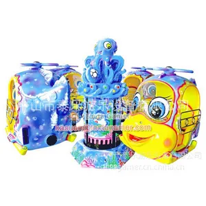 Zhongshan Amusement Park Equipment Fairground Hot Sale for Kids, Octopus Paul Airplane Ride, Kiddie Rides thumbnail-3