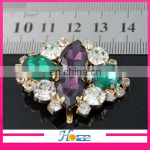 Fashion Handmade Lady Shoe Decoration Crystal Sandal Chain thumbnail-3