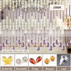 Pujiang Fashion Nice Crystal Curtain Wholesale thumbnail-1