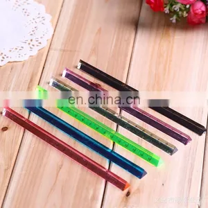15cm Cute Color Plastic Triangle Ruler for Students thumbnail-1