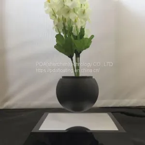 Square Base Maglev Floating Levitate Bottom Air Bonsai Tree Pot thumbnail-2