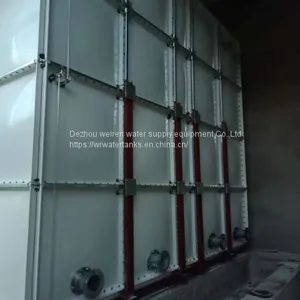 Factory Manufacture Price SMC GRP FRP Water Storage Tanks thumbnail-1