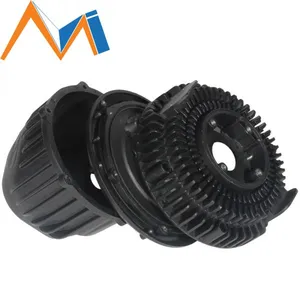 Customized Stacked Fin Stamping Extruded Aluminum LED Heat Sink Radiator thumbnail-4