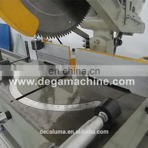 China Manufacturer Electricity Power Laser Dual Sliding Door Miter Saw Single Head Cutting Saw thumbnail-2