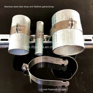 Stainless Steel Pipe Clamps and Brackets Stainless Steel Pipe Hangers Conduit Clamps thumbnail-5