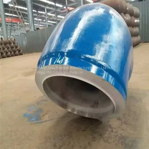 High Manganese Steel Alloy Elbow Applied To Pipes With Strong Impact thumbnail-1