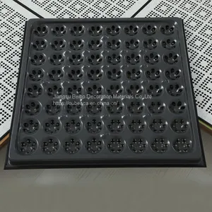All-steel Ventilated Anti-static Raised Floor for Workshop, Office, Electronics Workshop and Clean Room 600 thumbnail-3