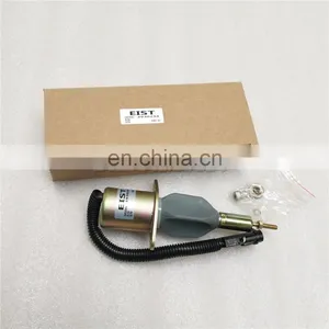 ISDE 6CT Engine Fuel Shut Off Solenoid Valve 3930234 thumbnail-2
