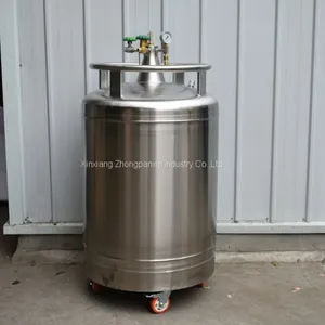 300L YDZ-300 Liquid Nitrogen Hydrogen Storage Tank for Ice Cream Making thumbnail-4