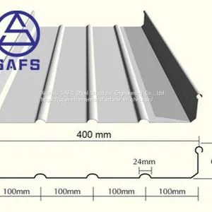Aluminum Alloy Standing Seam Roofing System thumbnail-1