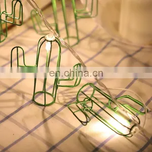 Christmas Outdoor Decorative LED Green Cactus String LED Lights Desert Fun Party Light thumbnail-5