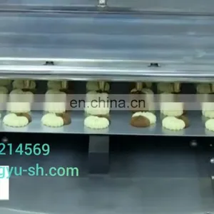 High Capacity Two Colors Biscuit Cookies Machine for Biscuits With Chocolate/ Jam thumbnail-1