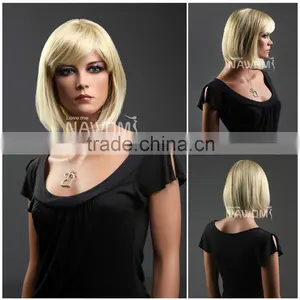W3305 Fashion Synthetic Full Lace Wigs for Black Women thumbnail-1