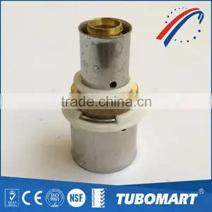 Hot Modern Dzr Connector Unequal Union Pipe Press Fitting for Gas Heating System thumbnail-2