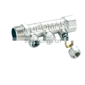 Floor Heating Systems Brass Exhaust Pipe Type Manifold thumbnail-4