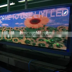 Trade Assurance Outdoor Advertising WIFI 3G P5 Full Color LED Taxi Sign / Taxi Roof Light Box thumbnail-1