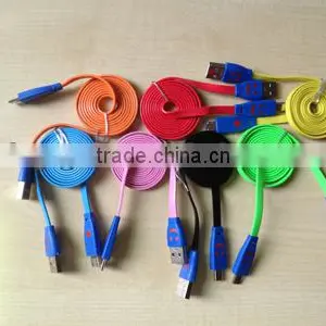 Noodle Shaped Cute New Design USB Data Cable for Apple Phone thumbnail-1