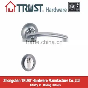 TRUST China Zinc Alloy Lever Satin Nickle Door Handle thumbnail-1