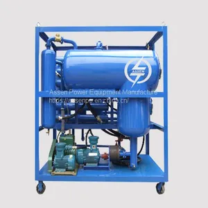 PLC System Double Stage High Vacuum Transformer Oil Dehydration Machine, Insulating Oil Purifier thumbnail-4