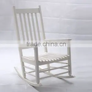Newly Design Outdoor Wooden Rocking Chair , Gardern Chair thumbnail-2
