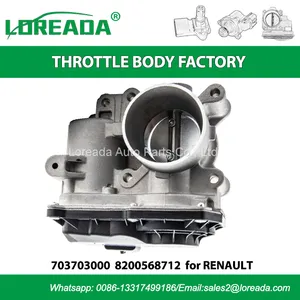 LOREADA Fuel Injection Air Throttle Body for Renault Clio 3 Modus Twingo 1.2 703703000 8200284968 8200285017 161202859R 8200568712 thumbnail-1