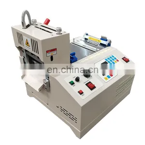Small Computer Hot Cutting Nylon Polyester Webbing Strap Belt Automatic Elastic Cutting Machine thumbnail-1