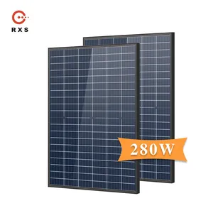 Rixin Poly Crystalline Solar Module 280watt Polycrystalline Solar Panel thumbnail-1