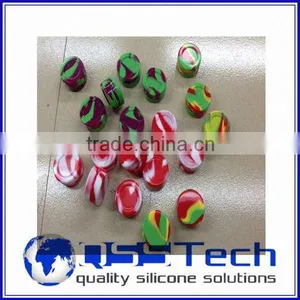 High Quality 7ml Customized Small Silicon Ice Tray/ Oil Dab Wax Container/ Silicone Wax and Oil Container thumbnail-1