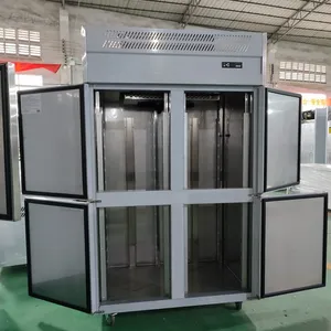 Hotel Kitchen Vertical Stainless Steel Fridge Dual-Temperature Commercial Freezer Refrigerator for Restaurant Kitchen Project thumbnail-2