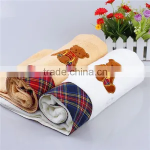 First Choice Promotional Gift Logo Custom Printed Cheap Bath Towel Wholesale thumbnail-1