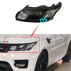 Headlight Assembly Black for Range Rover Sport L494 2014 2015 2016 2017 Year thumbnail-1