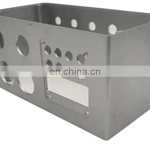 Aluminum Laser Logo Bending Stamping Fabrication Service Anodized Sheet Metal thumbnail-3