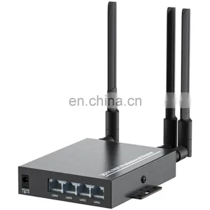 4G Router 2.4GHz WIFI 802.11B/G/N Indoor Metal Housing 4LAN Ports thumbnail-1