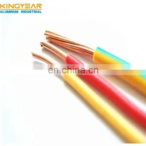 Factory Supply Single Core 1.5 mm 2.5 mm 4 mm 6 Mm Copper Electrical Wire thumbnail-3
