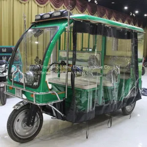 AKA15 Electric Taxi Passenger Rickshaw Tricycle With Turning Seat thumbnail-1